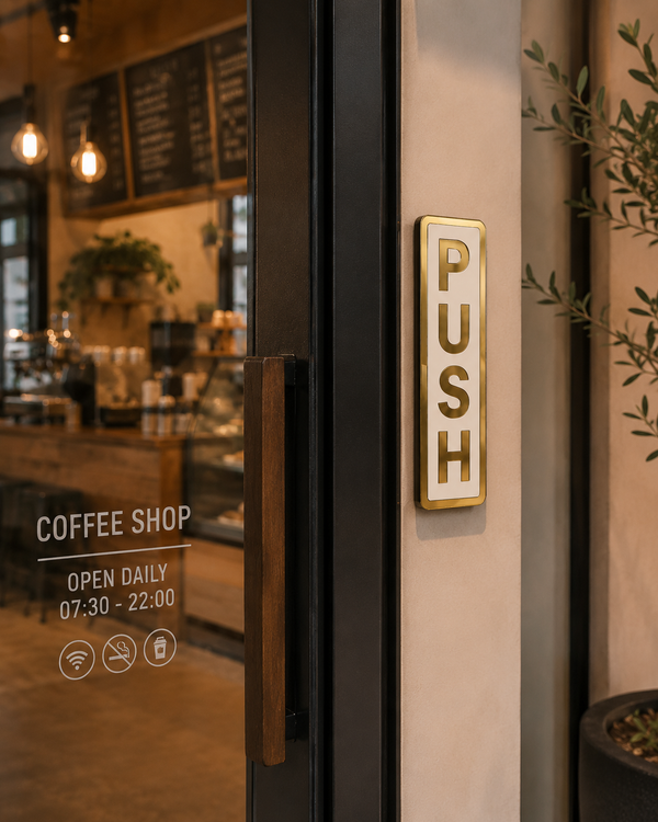 Push Pull Signs